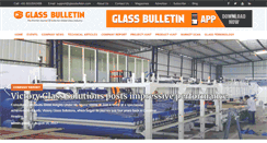 Desktop Screenshot of glassbulletin.com
